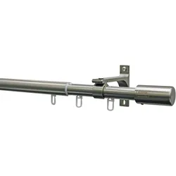 SCHÖNER WOHNEN-Kollektion Gardinenstange »Set Mona mit Innenlauf I 1-Lauf, ausziehbar«, 1 läufig-läufig SCHÖNER WOHNEN-KOLLEKTION grau Ø 19 mm
