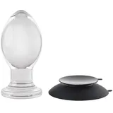 gender x »Crystal Ball« Analplug Mit Saugnapf