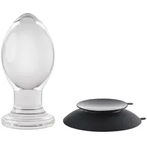 gender x »Crystal Ball« Analplug Mit Saugnapf