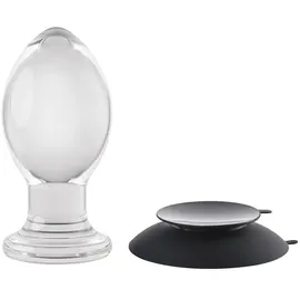 gender x »Crystal Ball« Analplug Mit Saugnapf