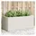 vidaXL Pflanzkübel 80 x 36 x 35 cm Weiß
