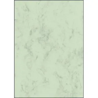 Sigel Motivpapier Marmor pastellgrün DIN A4 90 g/qm 100 St.
