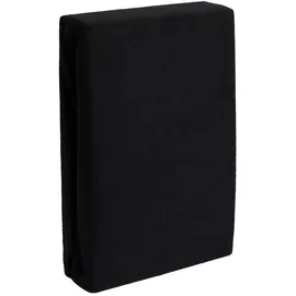 Carpe Sonno Spannbettlaken Frottee 90 x 200 cm Schwarz