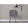 Livetastic Esszimmerstuhl Gemma Textil grau/schwarz