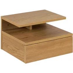 Ebuy24 Ashlan Nachttisch 1 Schublade Natur.