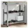 vidaXL Küchenwagen MONZA 84x40x90 cm Massivholz Kiefer