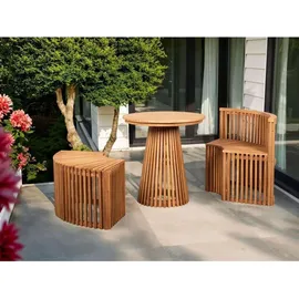 Mr. Deko Sitzgarnitur Henfield Teak 3tlg.