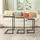 SoBuy Satztisch FBT102 beige 3er Set