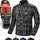 SHIMA Renegade 2.0 Motorrad Hemd Schwarz L