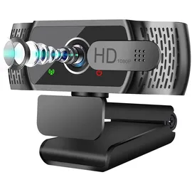 Neefeaer 2K Full HD Webcam Schwarz