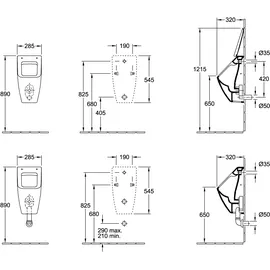 Villeroy & Boch Venticello Absaugurinal (5504R0)