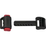 ABUS Rastpeitsche Kinnverschluss Fahrradzubehör schwarz