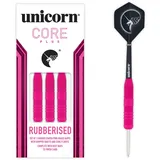 Unicorn Information System Unicorn Core Plus Rubberised Pink Steel Darts 24 g)