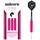 Unicorn Information System Unicorn Core Plus Rubberised Pink Steel Darts 24 g)
