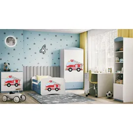 raumhirsch furniture Kinderbett Raumhirsch 80 x 180 cm Holzwerkstoff blau