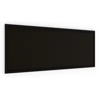 ALLboards Pinnwand 100 x 40 cm Schwarz