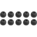 Sennheiser 506403 Silikon Schwarz 10pièce (S) Schaumstoff Ohrstöpsel – Schäume Kopfhörer (Silikon, 10 Stück (S))