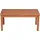 Garden Pleasure LANSING Beistelltisch 90 x 44 x 40,7 cm Braun