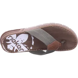 Rieker Zehentrenner Olive/Mandel/Moor 44