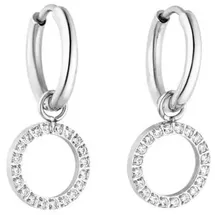 Purelei Closed Glow Creole mit Zirkonia Steinen