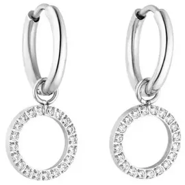 Purelei Closed Glow Creole mit Zirkonia Steinen