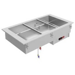 Drop-in Bain Marie mit Wasser EDENOX