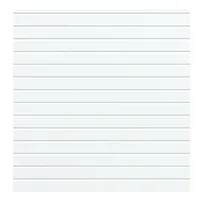 osmo holz Sichtschutzelement 180 x 179 cm Weiß Aluminium