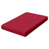 schlafgut Frottex 90 x 190 - 100 x 200 cm red deep