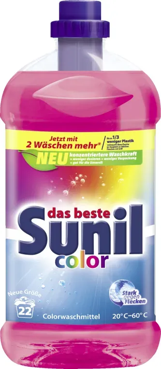 Sunil Color Flüssigwaschmittel 1,1L