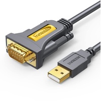 UGREEN 20210 Serien-Kabel Schwarz 1 m USB 2.0 RS232