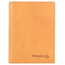 Greenland Nature Nature Reisepassetui RFID Leder 11 cm cognac