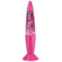 TIP Mood LED Glitterleuchte Pink / Multicolor inkl. Leuchtmittel Lavalampe Party