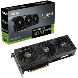 Asus Prime GeForce RTX 4070 Ti SUPER OC Grafikkarte 16GB GDDR6X, HDMI, 3x DP