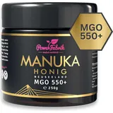 PowerFabrik Manuka Honig MGO 550+, im Glas 250 g