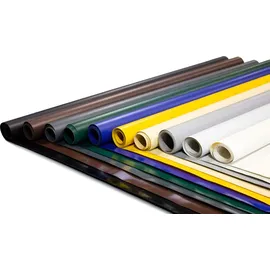 ANKO Planen Plane PVC LKW 700g/m2 MIT ÖSEN Abdeckplane Schutzplane matt reißfest stabil (Anthrazit, 3m x 1m) - Dunkelgrau