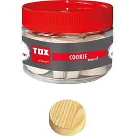 TOX-Dübel Cookie Wood Dübel 25 mm 40 Stück