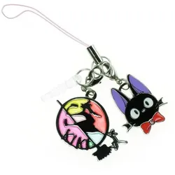 Schlüsselanhänger Ghibli - Jiji Silver (Kiki's Delivery Service)