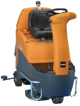 TASKI combimat swingo 2500 mit Option  Kompakte, wirtschaftliche Aufsitzscheuersaugmaschine