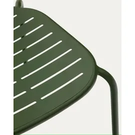 Kave Home Brai Gartenstuhl 53 x 60 x 81 cm grün 4 St.