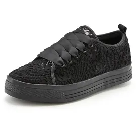 LASCANA Sneaker Low Damen Schwarz 41
