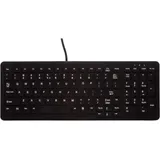 Cherry AK-C7000 Tastatur DE schwarz (AK-CB7000F-U1-B/GE)