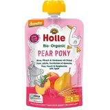 Holle Pouchy - Pear Pony Birne, Pfirsich & Himbeere mit Dinkel 1 x 100 g