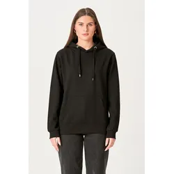 Oversized Hoodie - Schwarz - TeeShoppen