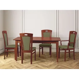 Home Affaire Esszimmerstuhl FERDI Feinstruktur kirsch 2er Set