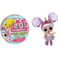 LOL Surprise Water Balloon Surprise - Limited Edition Sammlerpuppen mit Wasserballon-Haar - 4 Spielmöglichkeiten Inklusive Glitzerballons und Wasserspiel - Ideal für Mädchen ab 3 Jahren