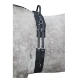 HKM Longiergurt Schwarz Pony