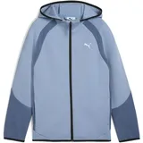 Puma Evostripe Full-Zip Dk Jungen Kapuzensweater, blau - 152