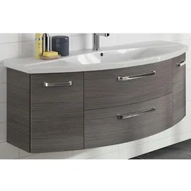 Pelipal Waschbeckenunterschrank 116,3 cm Serie 4010 Graphit Struktur quer