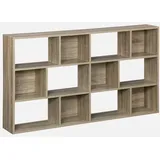 sweeek Pieter Bücherregal 3 Regale 12 Fächer
