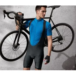 Tchibo - Fahrrad-Trägerhose - Herren - Gr. M - schwarz